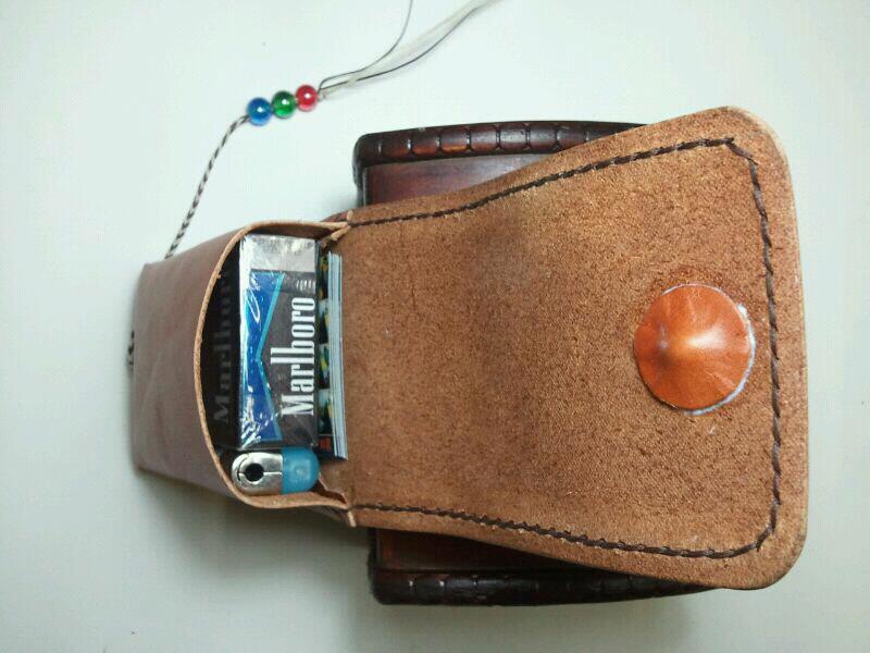 煙包 handsbox 皮革學堂 立體 火機 八達通