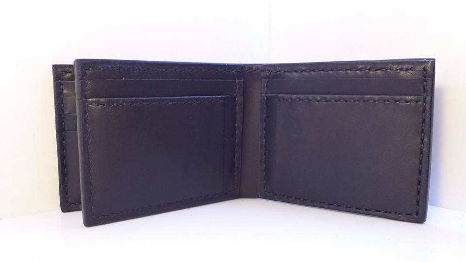 三頁短銀包 DIY 皮革班 handsbox 皮革學堂 三褶 十二卡位 相位 三紙幣 多國家紙幣位
