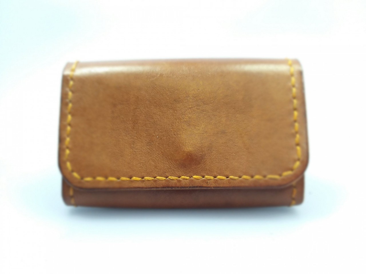 卡片套 DIY 皮革學 handsbox 皮革學堂 雙風琴位 兩格 磁石鈕 對褶 信用卡 cards holder