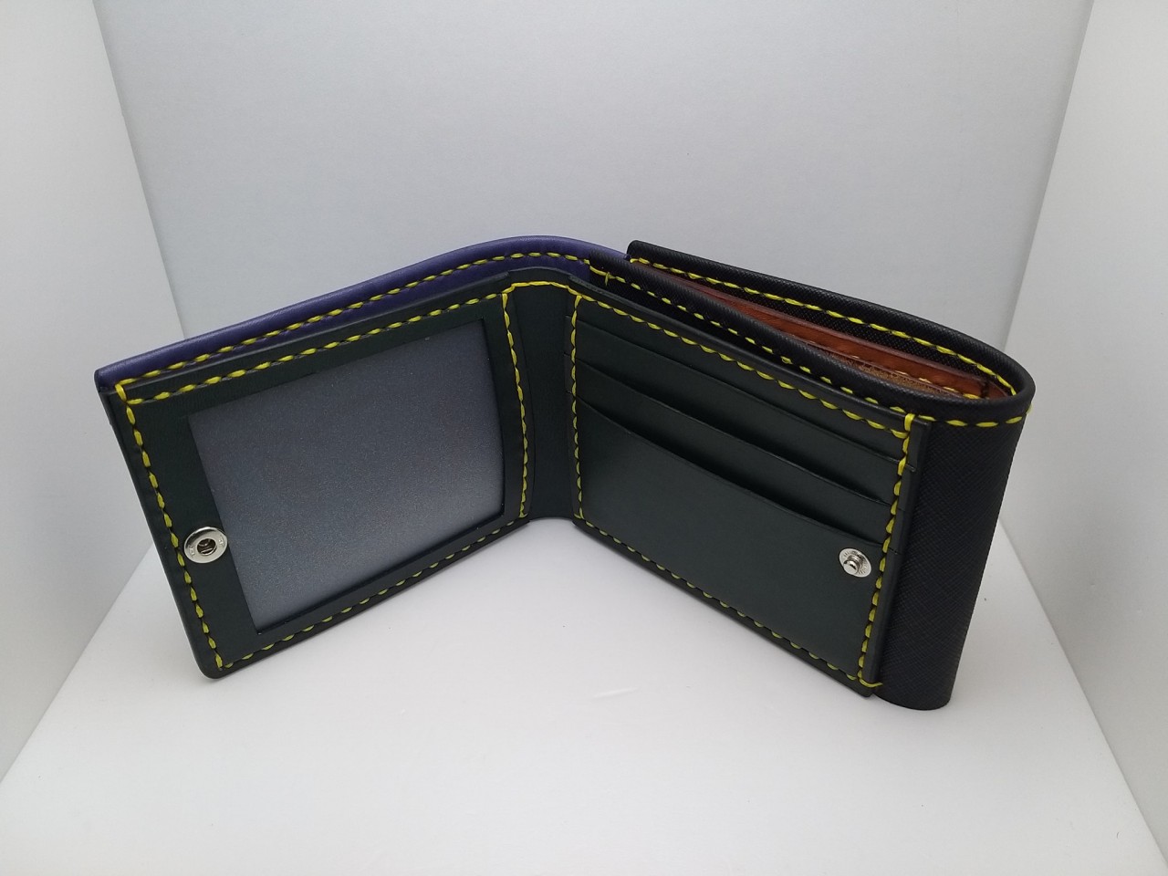 短銀包 DIY 皮革班 handsbox 皮革學堂 兩相位 兩邊開 六卡 四暗格 兩紙幣位