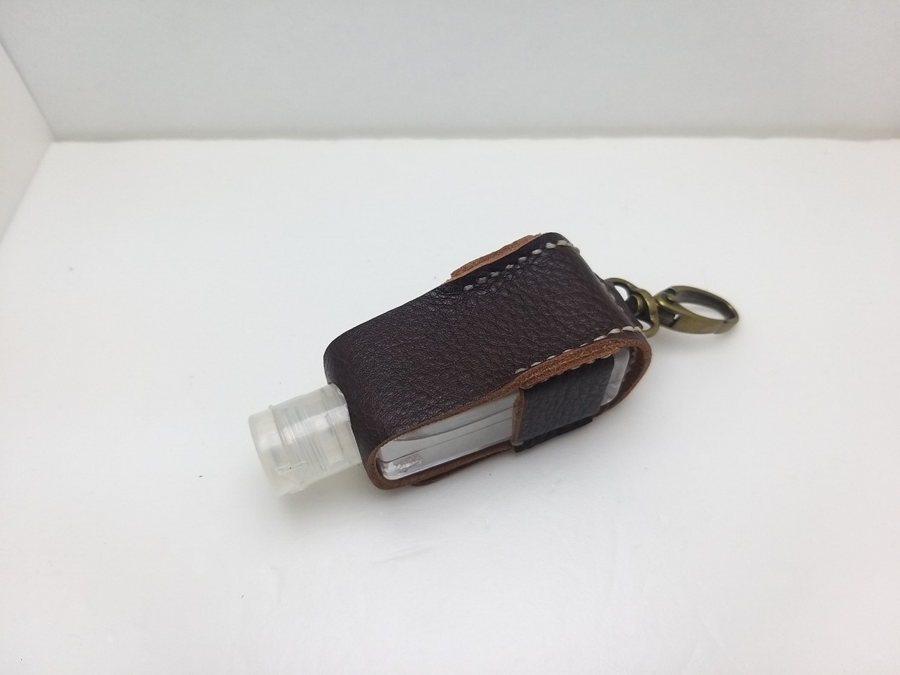 皮革材料包 縫線 直身 搓手液套 酒精搓手液套 DIY皮革