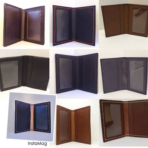 卡片套 DIY 皮革班 handsbox 皮革學堂 相位 對褶 三卡位 信用卡 cards holder
