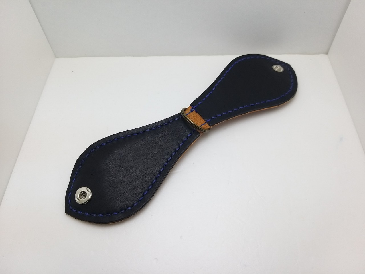 【現貨】鎖匙包 handsbox 皮革學堂 匙圈 鈕扣 喼鈕  key holder 手工製作