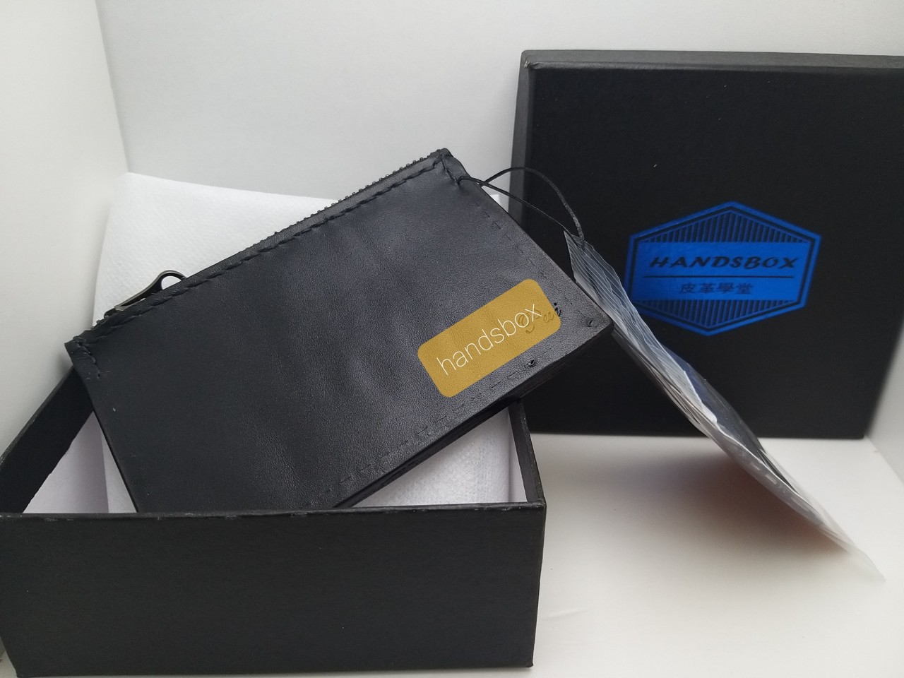 拉鍊散紙包 DIY 訂製手工皮革材料包 handsbox 皮革學堂 卡位 卡片套 拉鍊