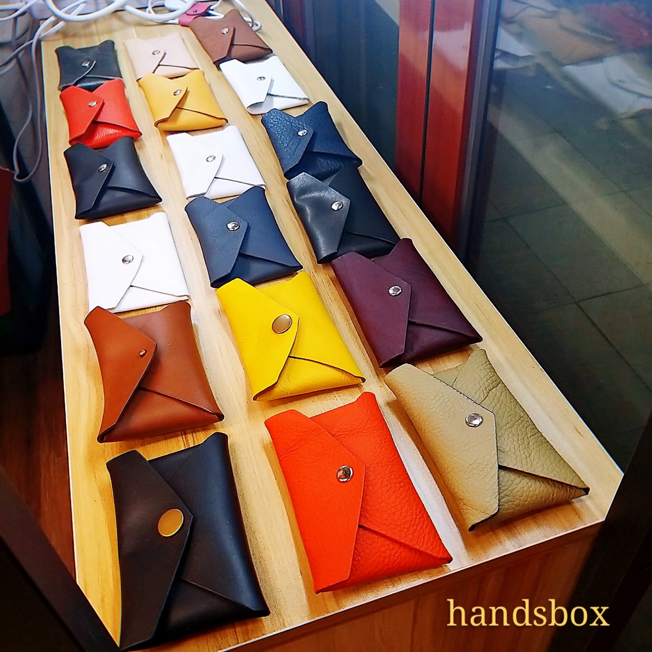 【限定時間】 卡片套 DIY  handsbox 皮革學堂 信用卡 cards holder