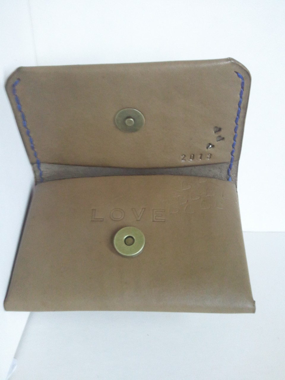 卡片套 DIY 皮革學 handsbox 皮革學堂 風琴位 磁石鈕 對褶 信用卡 cards holder