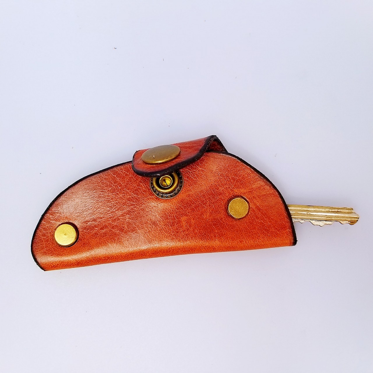 鎖匙包 DIY 皮革班 handsbox 皮革學堂 key holder  無縫線 男裝 左右拉出