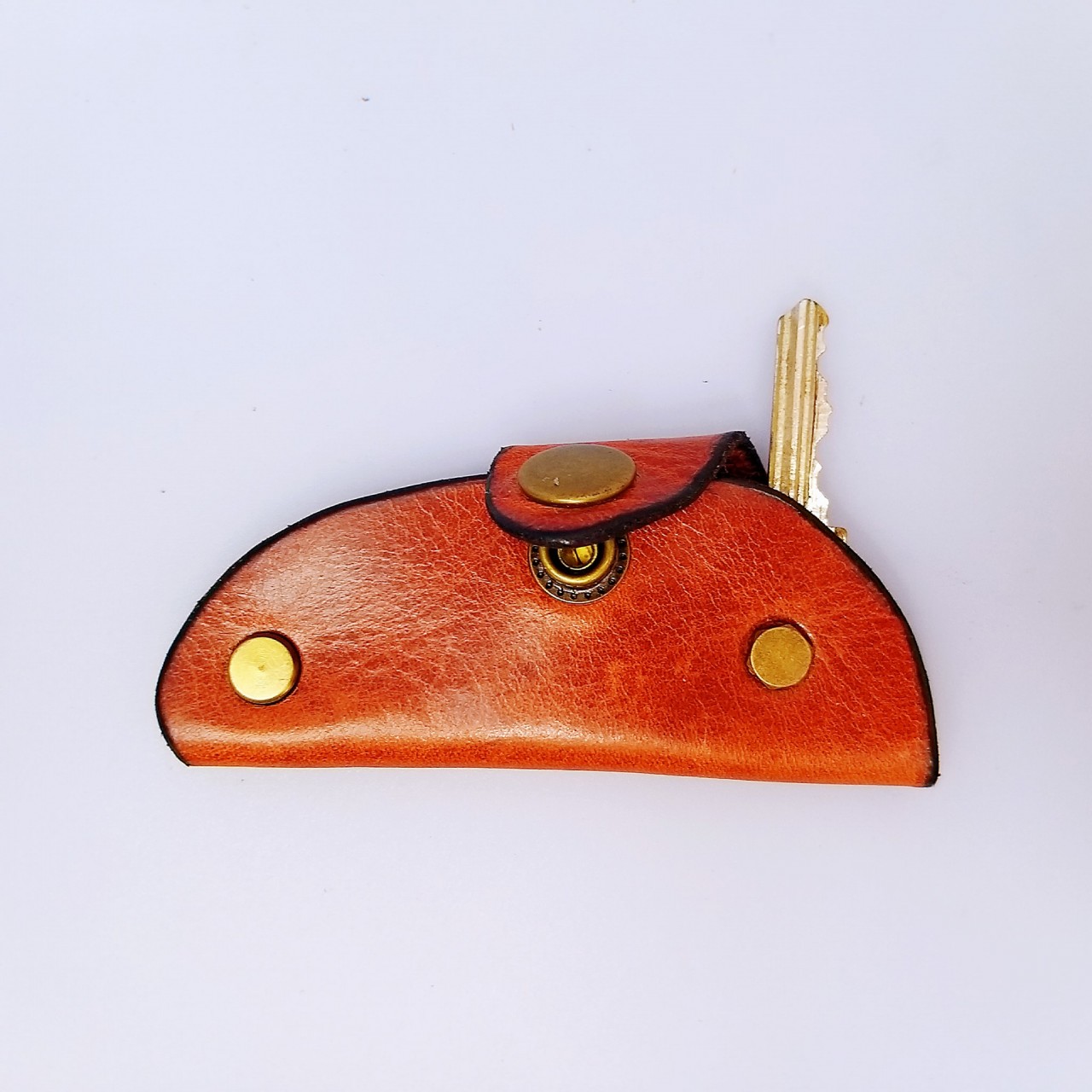 鎖匙包 DIY 皮革班 handsbox 皮革學堂 key holder  無縫線 男裝 左右拉出