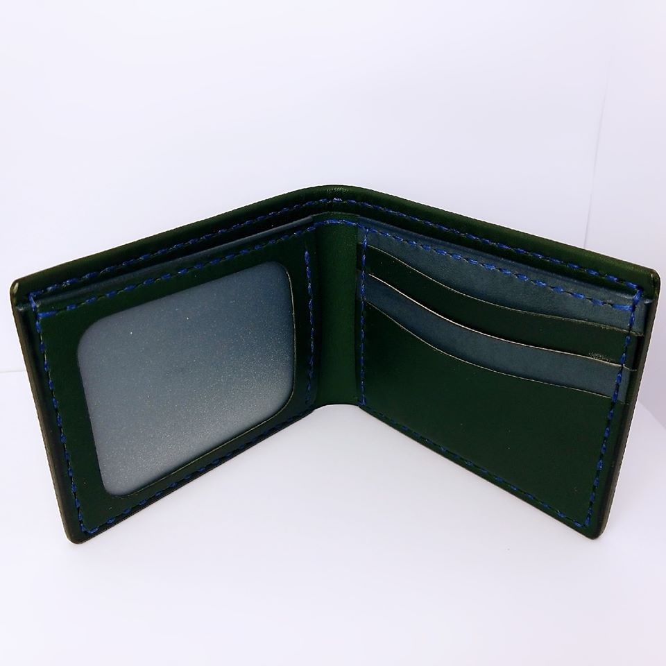 【現貨】對褶銀包  handsbox 皮革學堂 男裝銀包 彎卡位 相位 限量一個