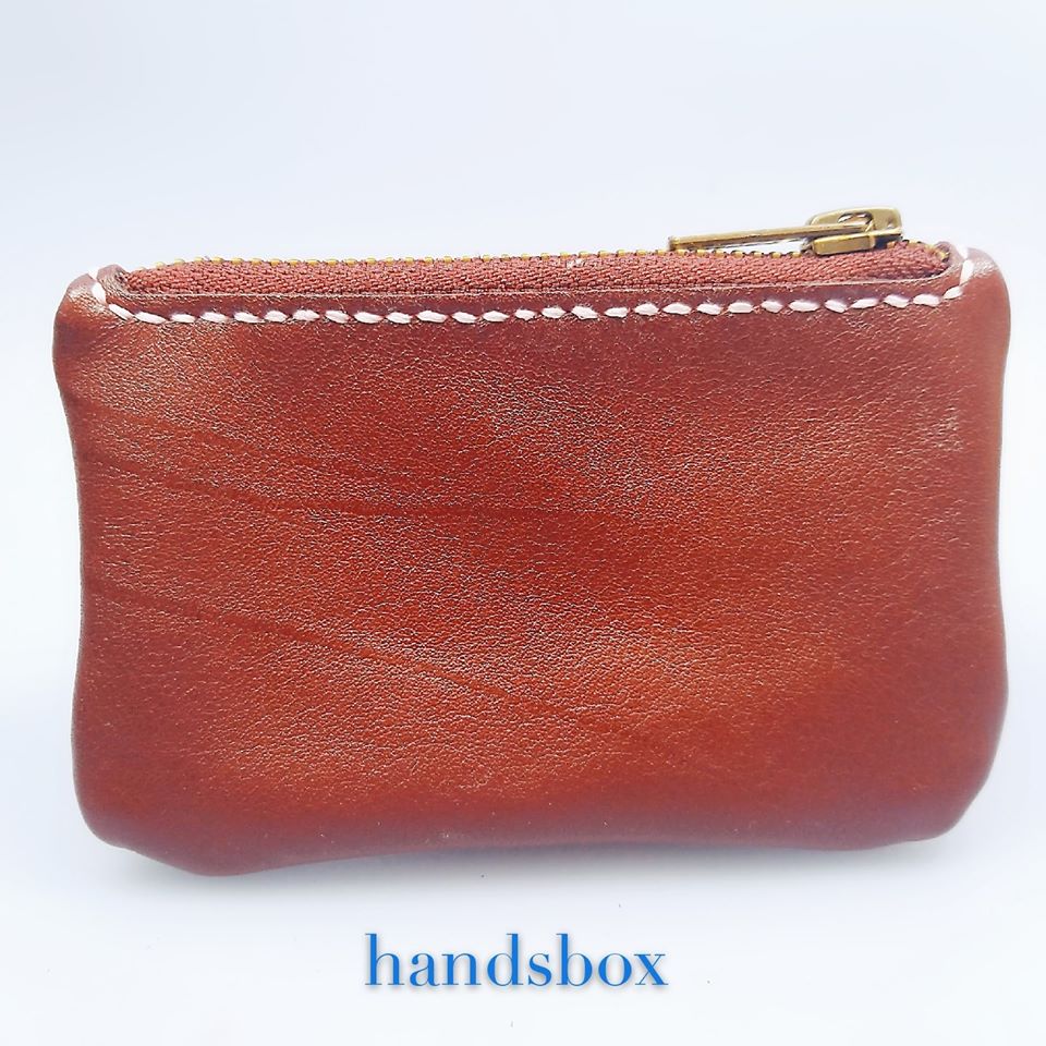兩套優惠$340/兩套 拉鍊散紙包 皮革材料包 handsbox 皮革學堂 八達通 coins bag