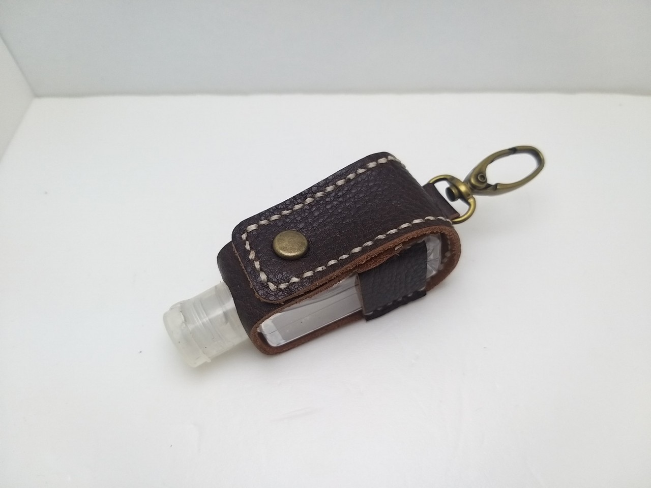 兩件優惠$237 皮革材料包 縫線 直身 搓手液套 酒精搓手液套 DIY皮革