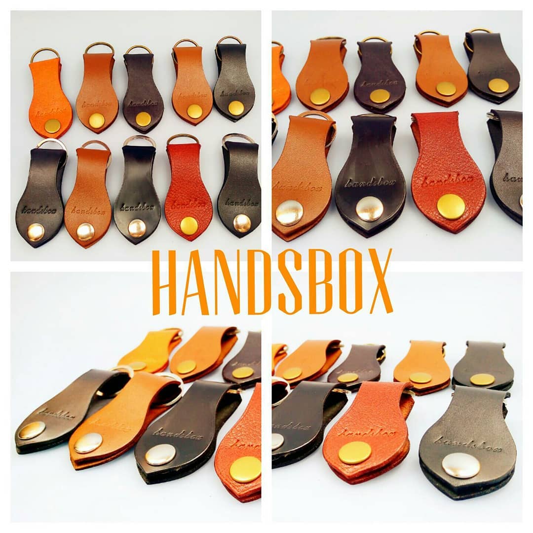 【限定時間】鎖匙包 DIY 皮革班 handsbox 皮革學堂 key holder  無縫線 男裝 腰扣 兩件