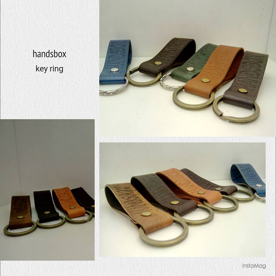 【限定時間】鎖匙扣 key ring DIY 皮革班 handsbox 皮革學堂 皮革課程 腰扣 兩件 一對