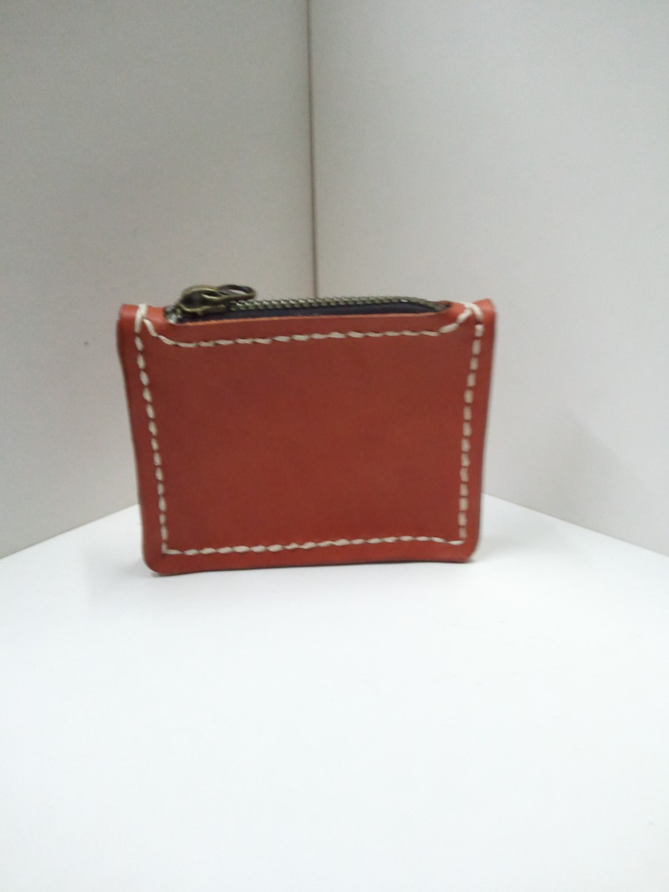 拉鍊散纸包 DIY 皮革班 handsbox 皮革学堂 风琴位 八达通 coins bag