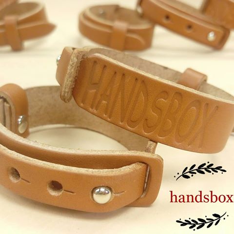 手帶 DIY 皮革班 handsbox 皮革學堂 粗款 幼款 和尚頭 扣 壓名 較長短