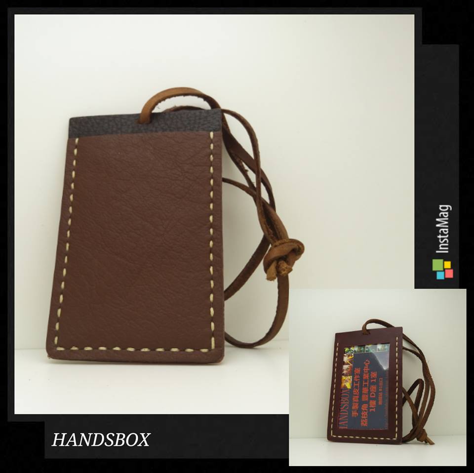 證件套 DIY 皮革班 handsbox 皮革學堂 卡位 掛頸 証件套 八達通套