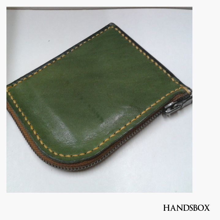 拉鍊散紙包 DIY 皮革班 handsbox 皮革學堂 卡位 卡片 八達通 紙幣 零錢