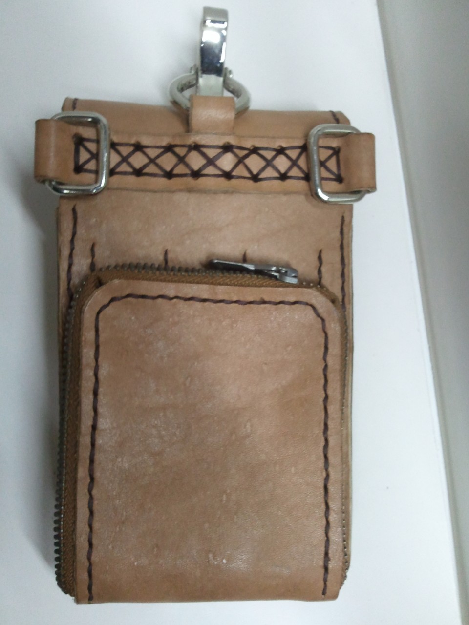 飛鏢套 DIY 皮革班 handsbox 皮革學堂 拉鍊袋 加大 三褶 dart case